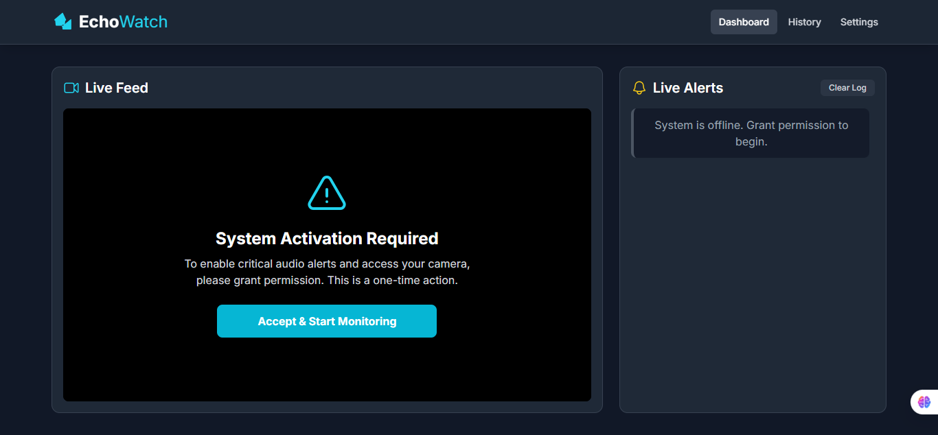 EchoWatch - AI Threat Detection System